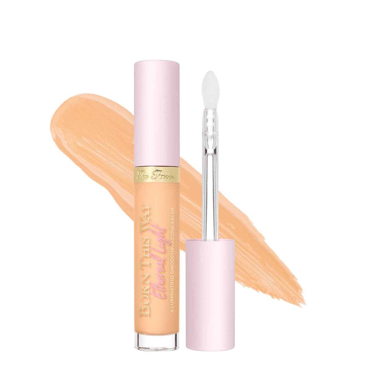 Too Faced Born This Way Ethereal Light Illuminating Smoothing Concealer | With Hyaluronic Acid, Conceals + Brightens Dark Circles, Non-Creasing + Waterproof, 0.16 Fl Oz