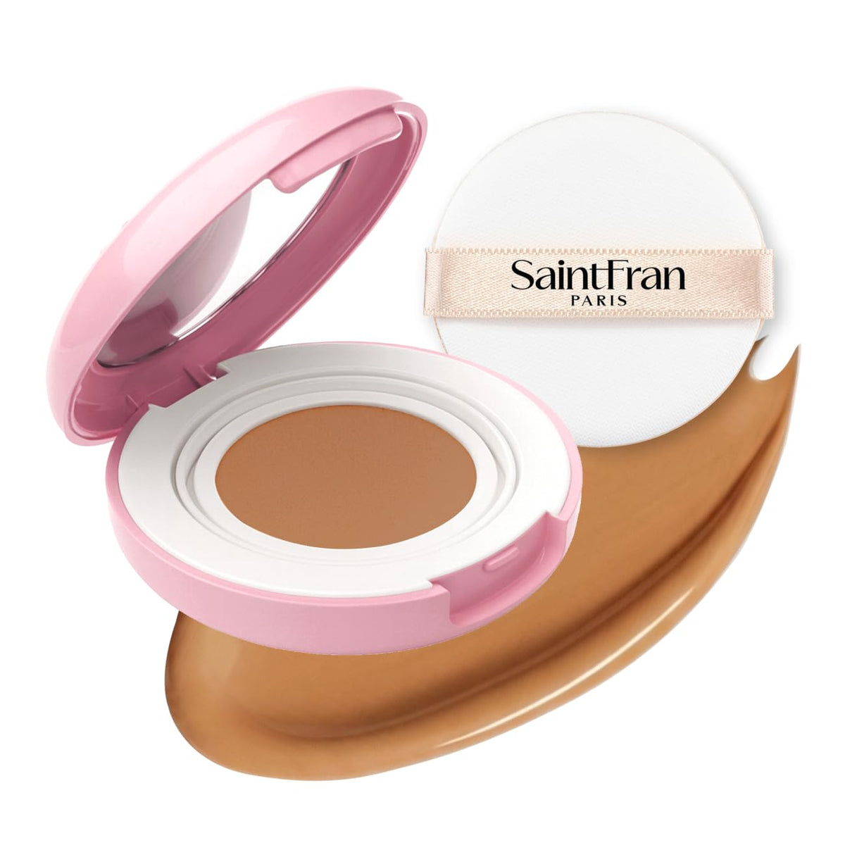 W Skin Glow Mesh Cushion Mini 23 Pink, 0.17 oz