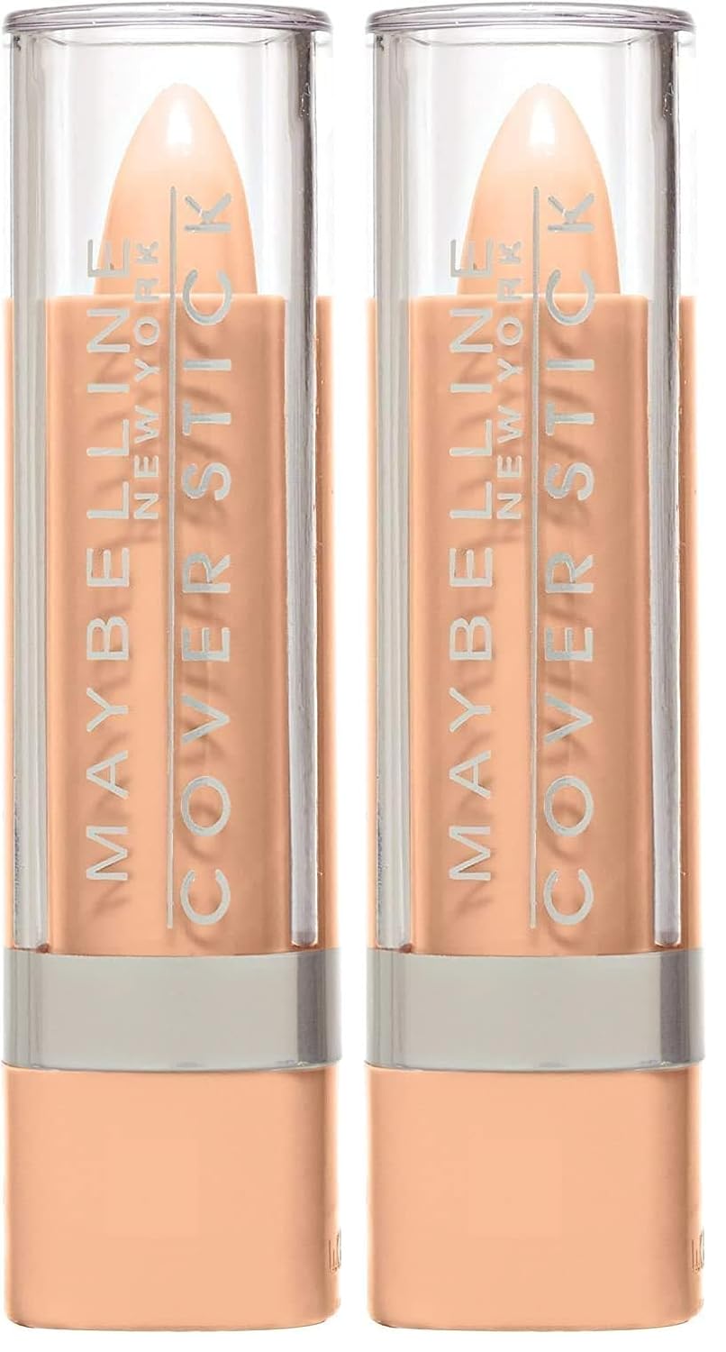 Maybelline New York Cover Stick Corrector Concealer, Ivory, 0.16 oz.