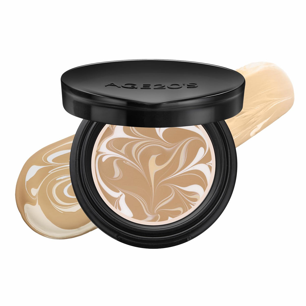 [Vegan] AGE20'S Signature Essence Pact | Pack of 1 | 23W BEIGE | Korean Cushion Foundation | Cream Foundation, Dewy & Glow Finish, Natural Coverage, SPF 50+