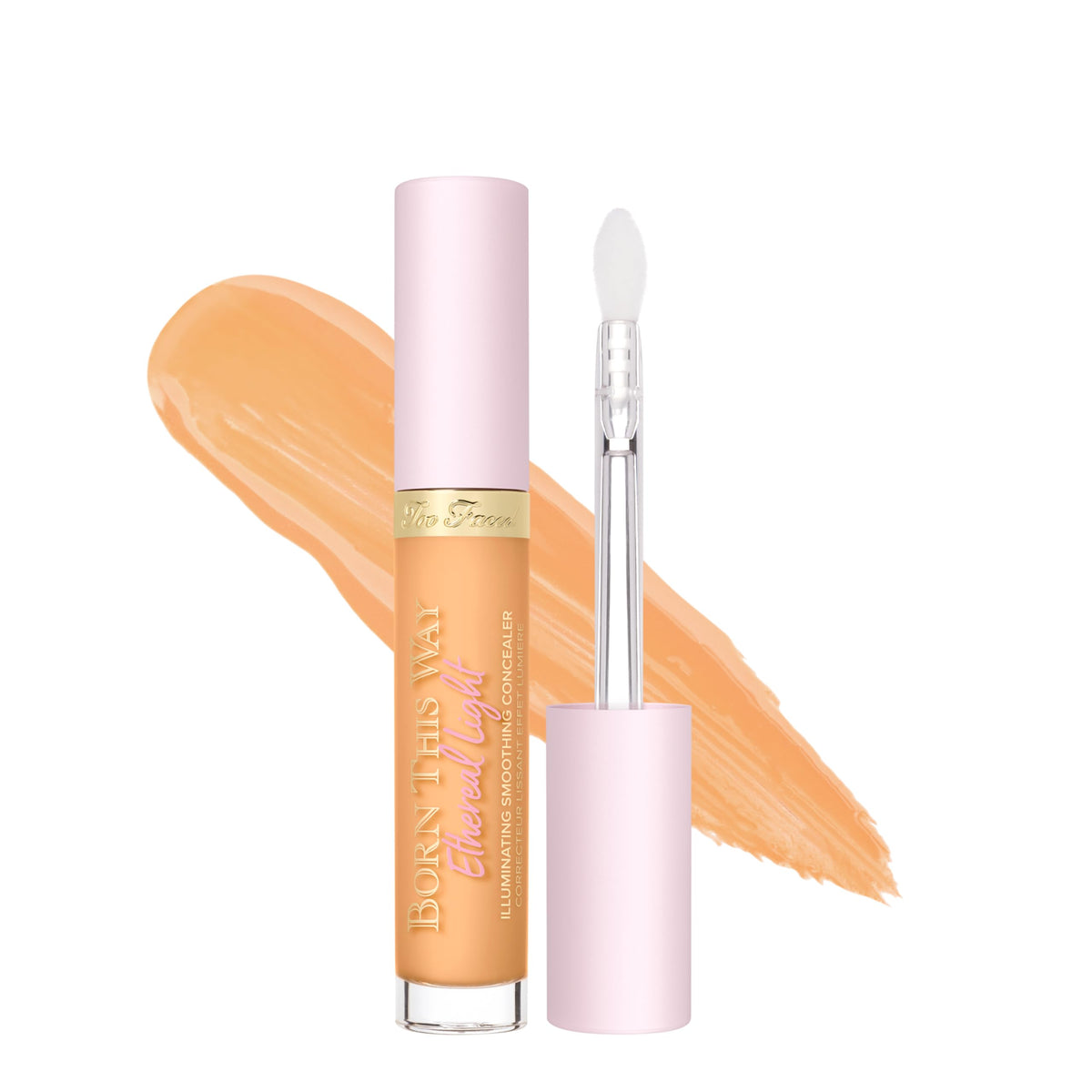 Too Faced Born This Way Ethereal Light Illuminating Smoothing Concealer | With Hyaluronic Acid, Conceals + Brightens Dark Circles, Non-Creasing + Waterproof, 0.16 Fl Oz