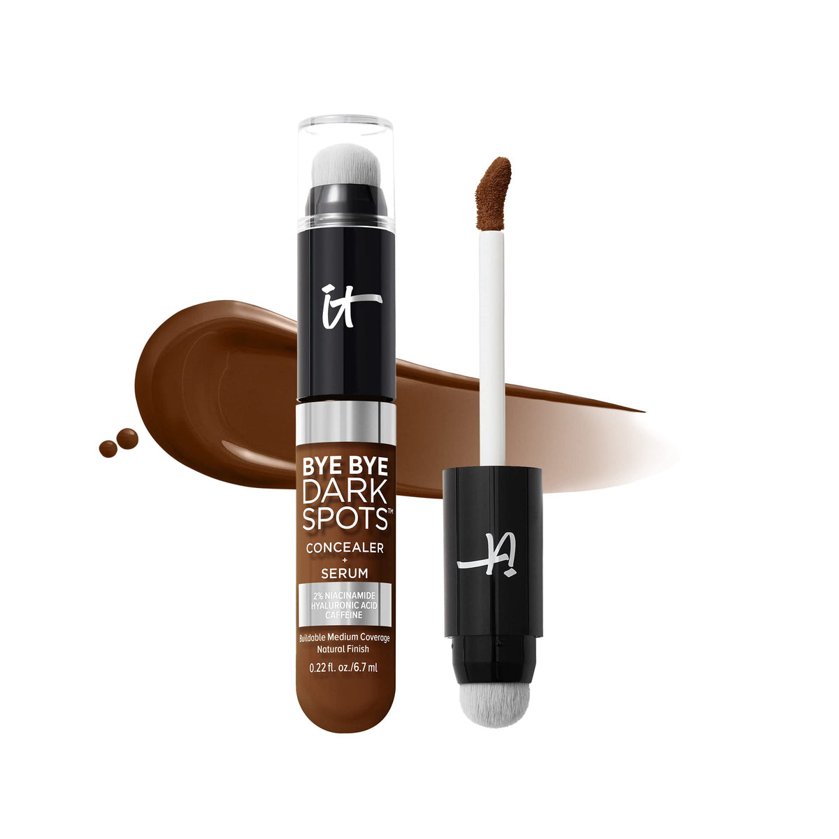 IT Cosmetics Bye Bye Dark Spots Face Concealer + Serum with 2% Niacinamide