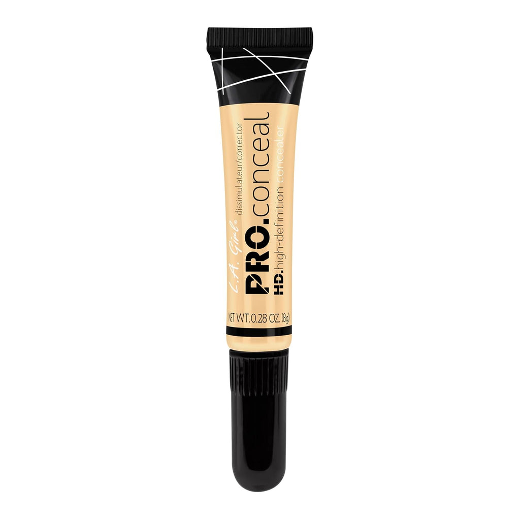 L.A. Girl Pro Conceal HD Concealer, Light Yellow Corrector, 0.28 Ounce (GC995)