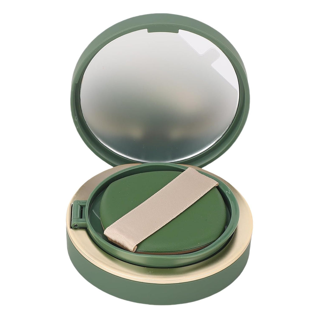 Empty Cushion Foundation Box, Refillable Portable Mirror Puff Compact, BB Cream Container with Airtight Seal, Ideal for Makeup Enthusiasts