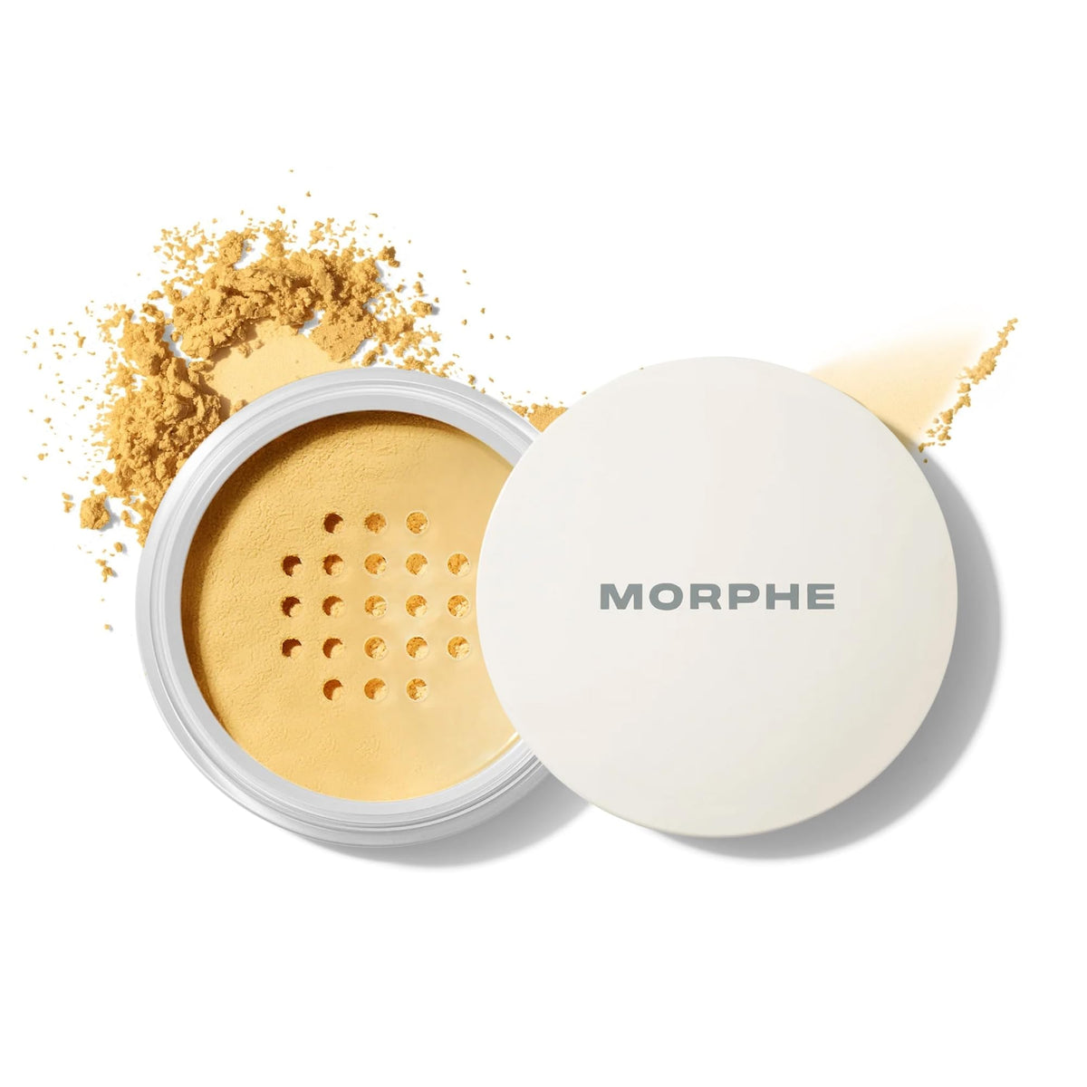 Morphe Bake & Set Brightening Setting Powder - Lightweight, Talc-Free, Loose Powder for Face Makeup with a Soft, Natural Finish - Minimizes Shine for Up to 24HR - Brightening Pink (0.31 oz)