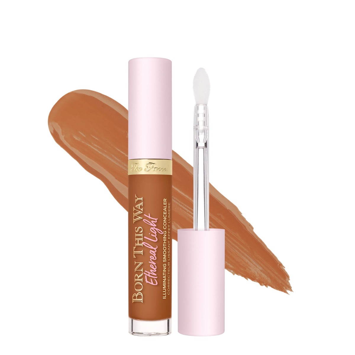 Too Faced Born This Way Ethereal Light Illuminating Smoothing Concealer | With Hyaluronic Acid, Conceals + Brightens Dark Circles, Non-Creasing + Waterproof, 0.16 Fl Oz