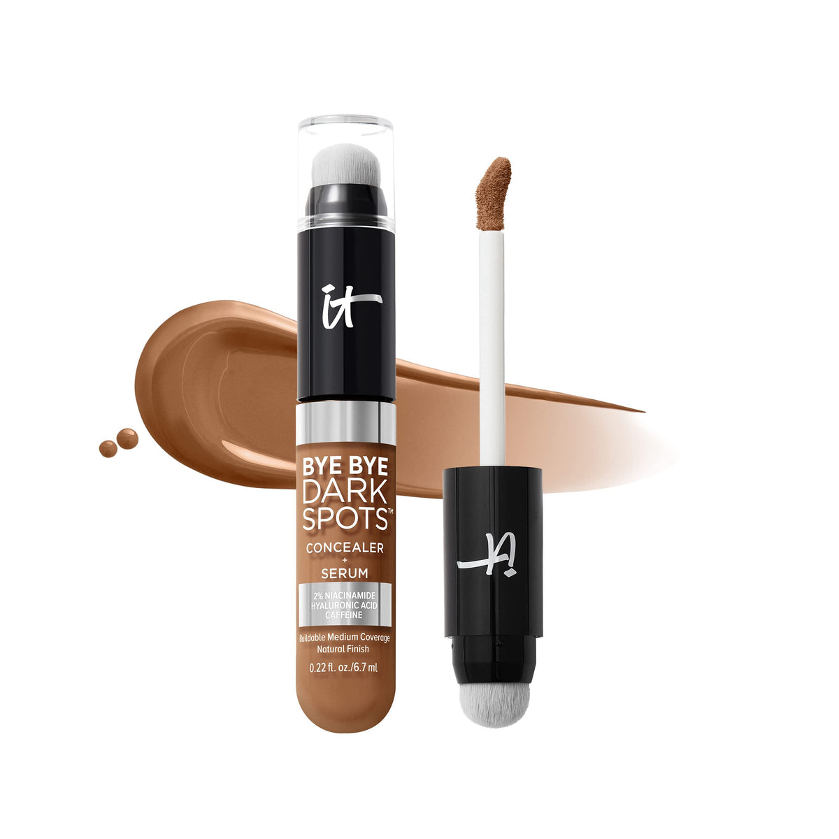 IT Cosmetics Bye Bye Dark Spots Face Concealer + Serum with 2% Niacinamide