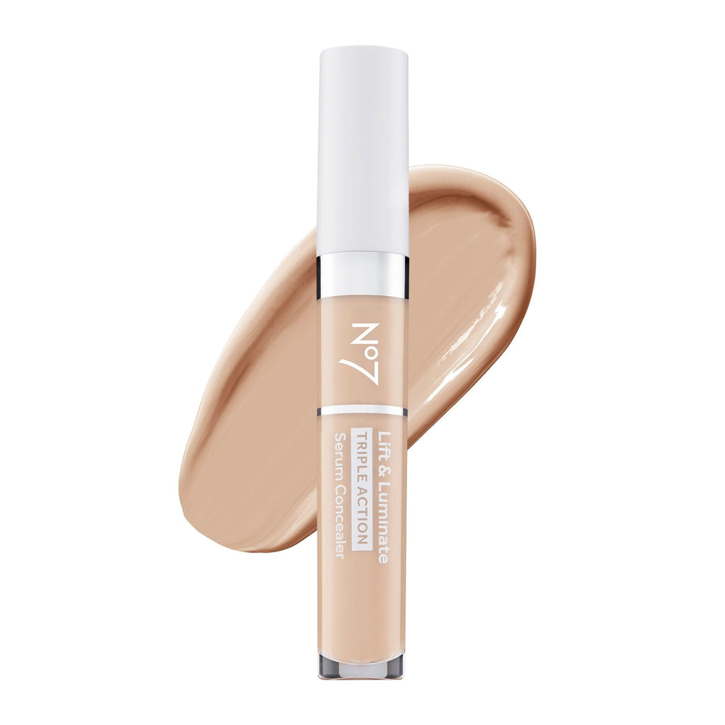 No7 Lift & Luminate Triple Action Serum Concealer, Fair, 8ml
