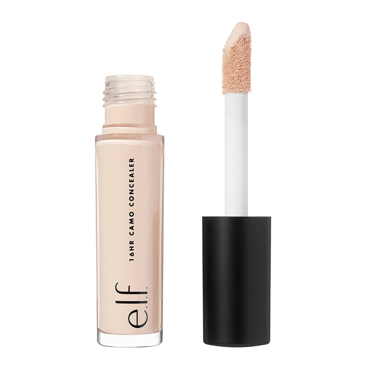 e.l.f. 16HR Camo Concealer, Full Coverage, Matte Finish Under-Eye & Blemish Corrector, Hydrating Formula, 16-Hour Crease-Resistant Wear, Medium Warm