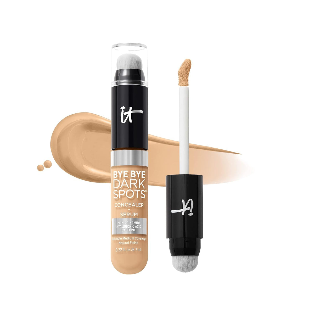 IT Cosmetics Bye Bye Dark Spots Face Concealer + Serum with 2% Niacinamide