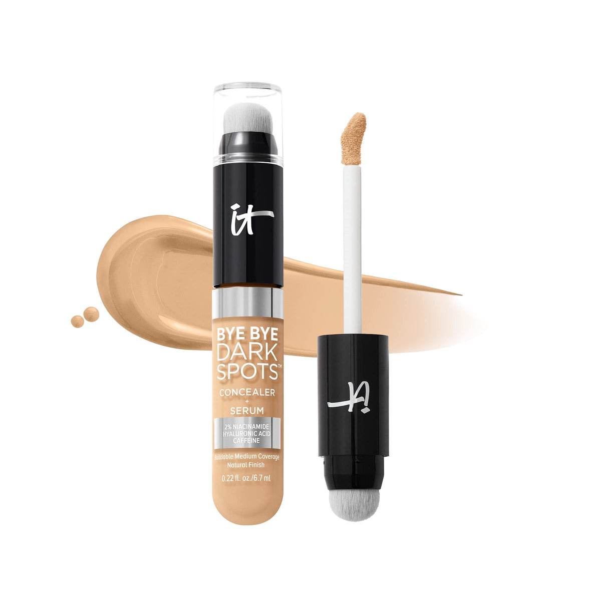 IT Cosmetics Bye Bye Dark Spots Face Concealer + Serum with 2% Niacinamide