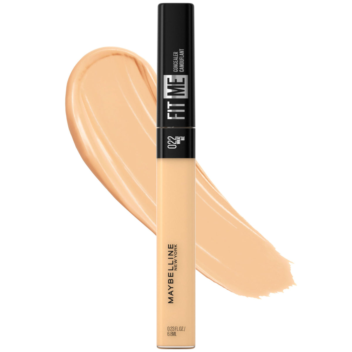 Maybelline New York Fit Me Liquid Concealer Makeup, Natural Coverage, Lightweight, Conceals, Covers Oil-Free, Ivory, 1 Count (Packaging May Vary)