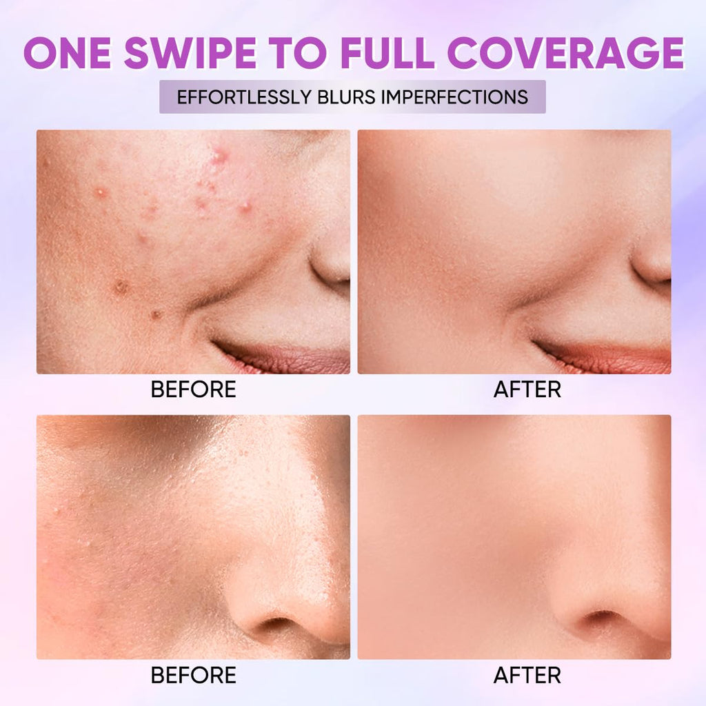 Full Coverage Creamy Foundation Waterproof with SPF 30