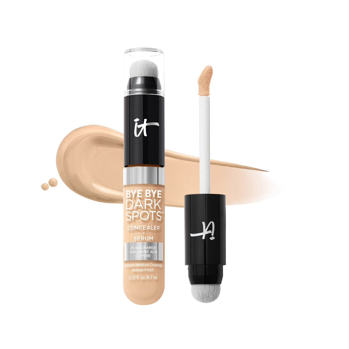 IT Cosmetics Bye Bye Dark Spots Face Concealer + Serum with 2% Niacinamide