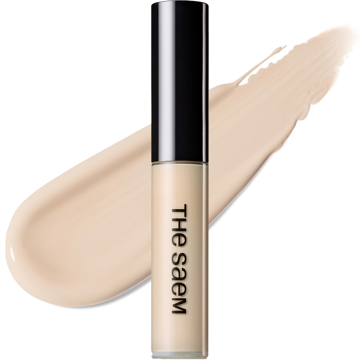 THESAEM Cover Perfection Tip Concealer 0.2 fl.oz. - 2.0 Rich Beige Warm Beige for Deep Skin Tone 23 - High Coverage Long Lasting Concealer - Korean Makeup for Dark Circles & Blemishes