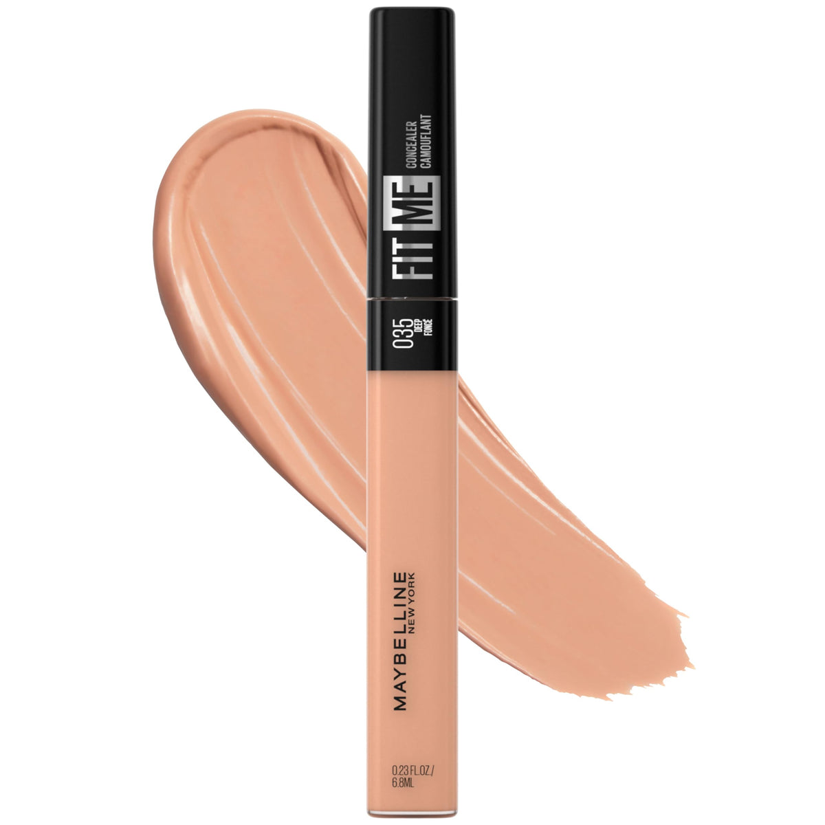 Maybelline New York Fit Me Liquid Concealer Makeup, Natural Coverage, Lightweight, Conceals, Covers Oil-Free, Ivory, 1 Count (Packaging May Vary)
