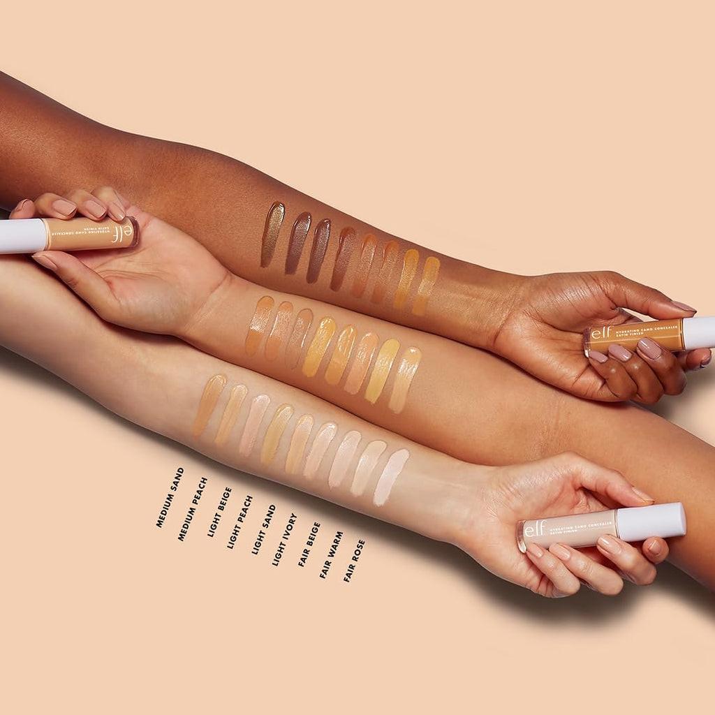 e.l.f. Hydrating Camo Concealer, Full Coverage, Light Ivory