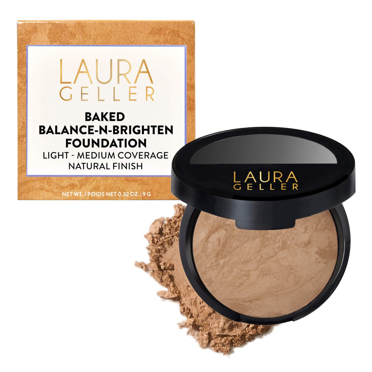 LAURA GELLER Baked Balance-n-Brighten Powder Foundation – Fair