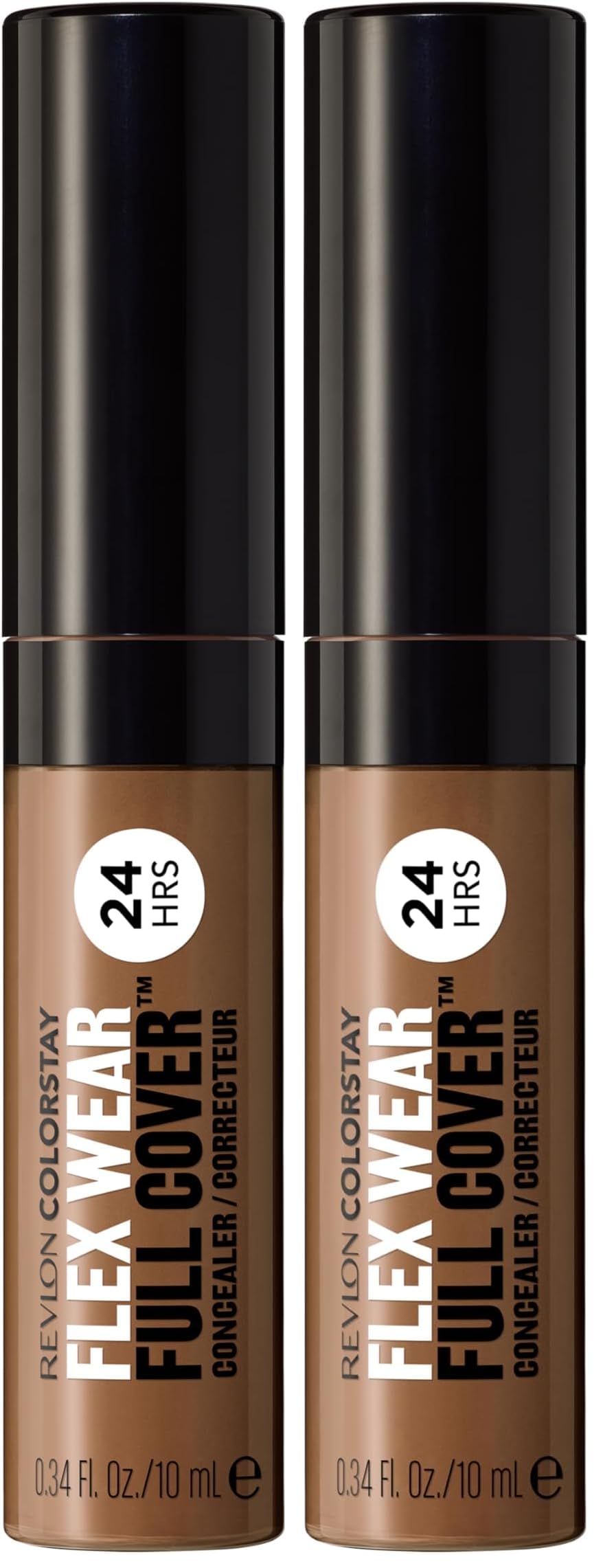 Revlon ColorStay Flex Wear Full Cover Concealer, 040 Medium, 0.34 fl oz