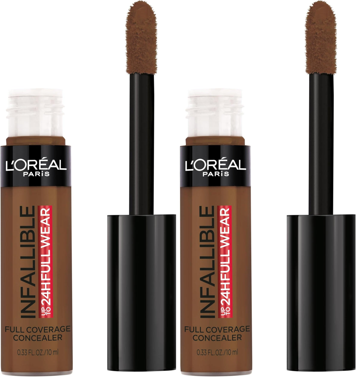 L'Oreal Paris Makeup Infallible Full Wear Waterproof Matte Concealer, Full Coverage, Ivory, 0.33 fl. oz.