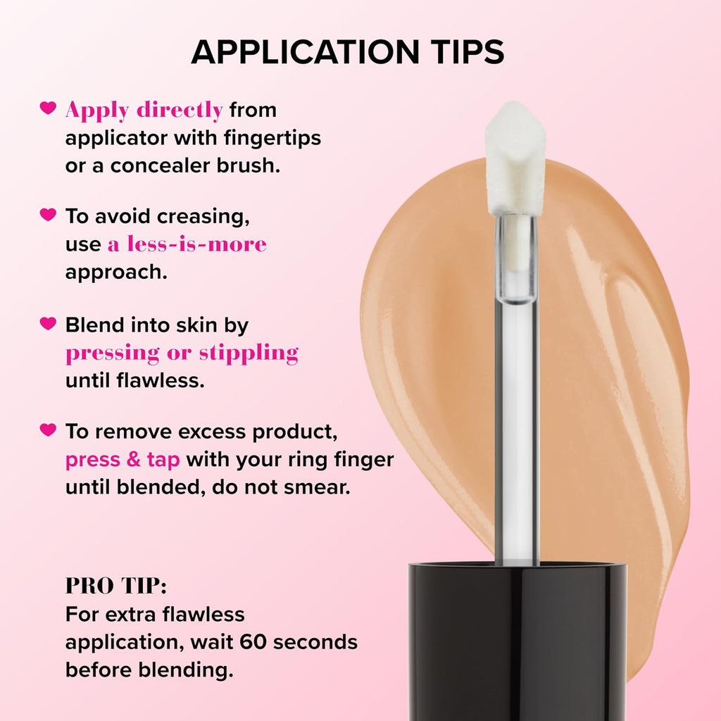 Too Faced Born This Way Super Coverage Multi-Use Concealer | Full-Coverage Hydrating Concealer for Dark Circles & Blemishes with Natural Finish | Hyaluronic Acid & Coconut Water
