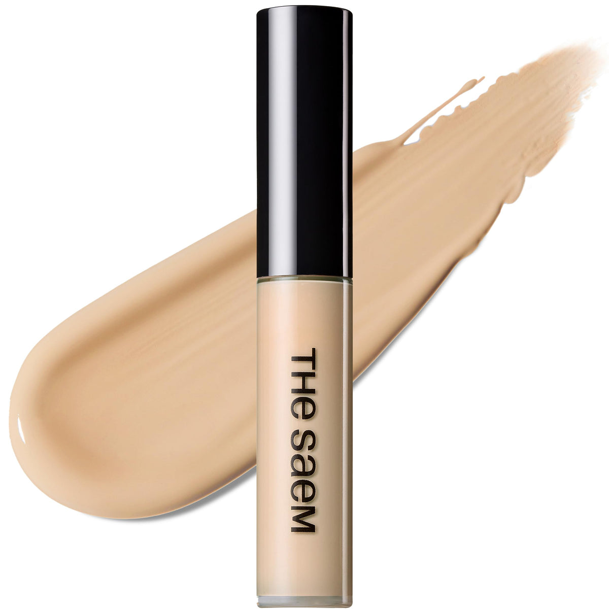 THESAEM Cover Perfection Tip Concealer 0.2 fl.oz. - 2.0 Rich Beige Warm Beige for Deep Skin Tone 23 - High Coverage Long Lasting Concealer - Korean Makeup for Dark Circles & Blemishes