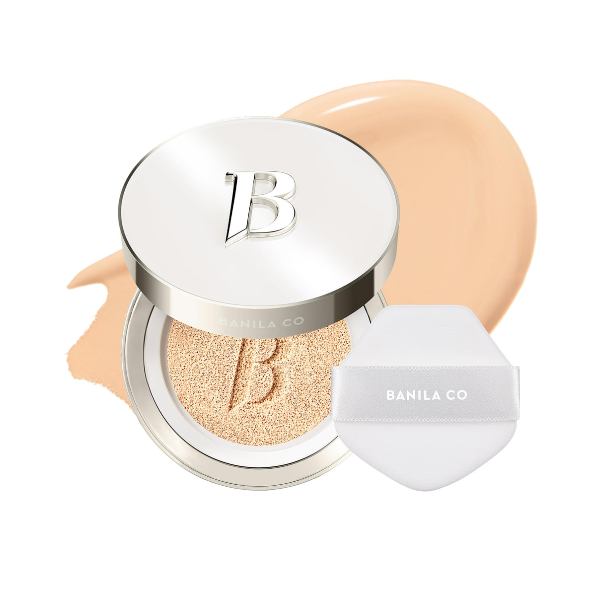 BANILA CO Covericious Cover Cushion - Long-Wear Matte, 19C LIGHT (0.49 oz)