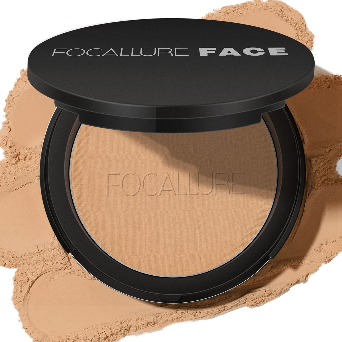 FOCALLURE Oil Control Loose Face Powder - Minimizes Pores & Shine, Natural
