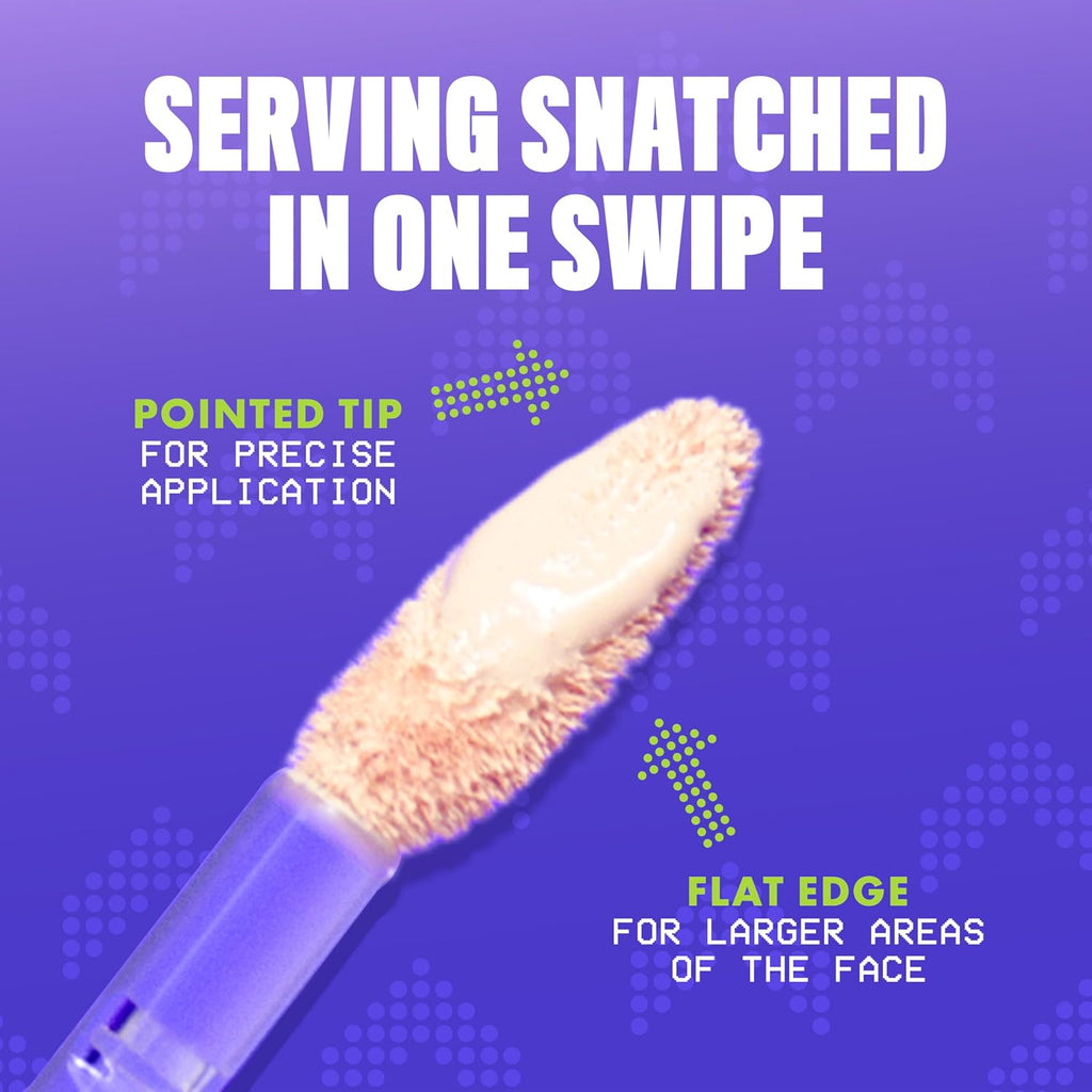 NYX PROFESSIONAL MAKEUP Wonder Snatch Concealer, Brightening, Lifting & Snatching Full Coverage Makeup Concealer with 24HR Wear, Vegan & Cruelty Free - Pale Cool