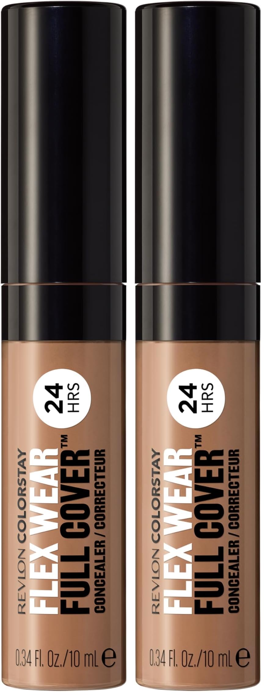 Revlon ColorStay Flex Wear Full Cover Concealer, 040 Medium, 0.34 fl oz