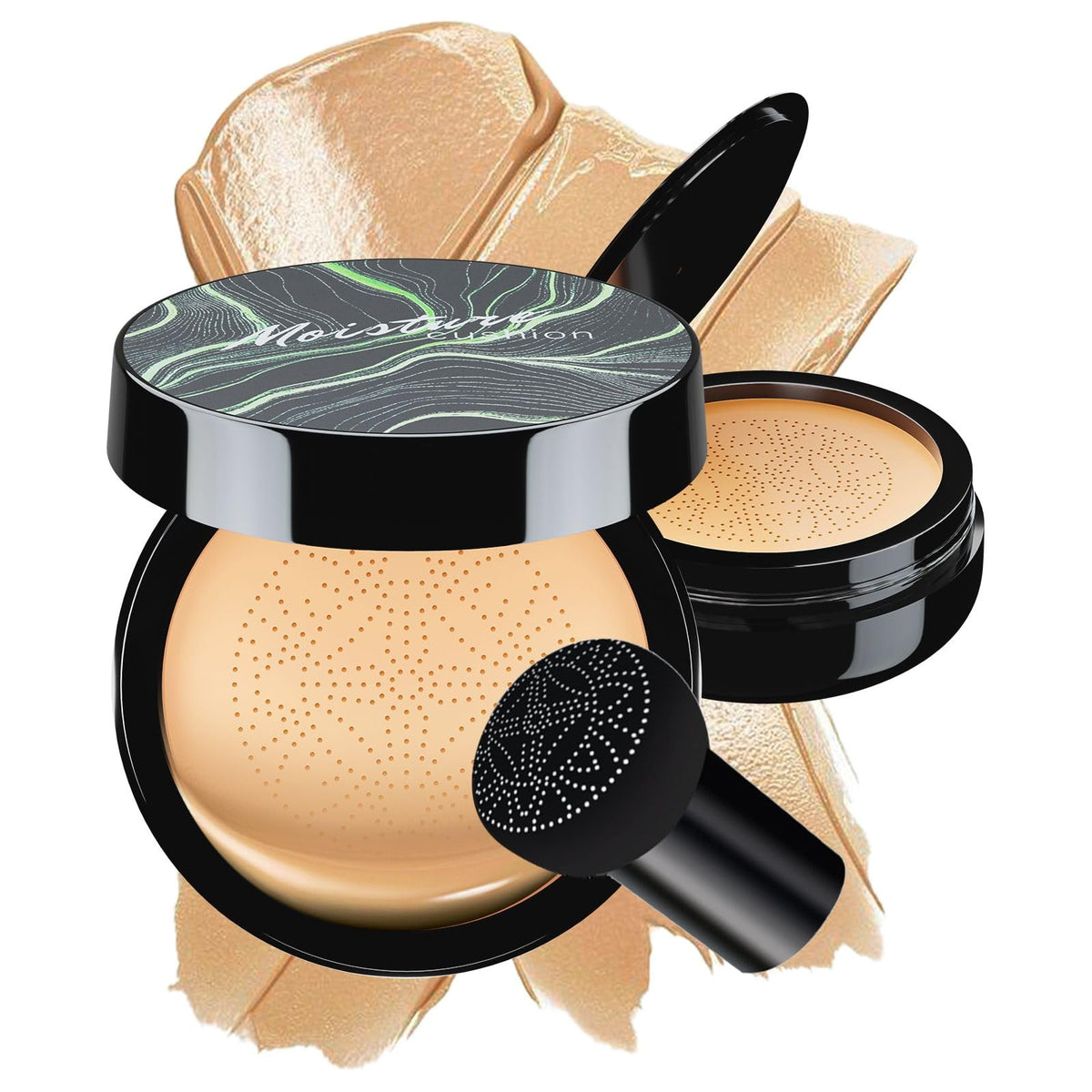 Cushion Foundation Concealer Full Coverage CC Cream, Medium
