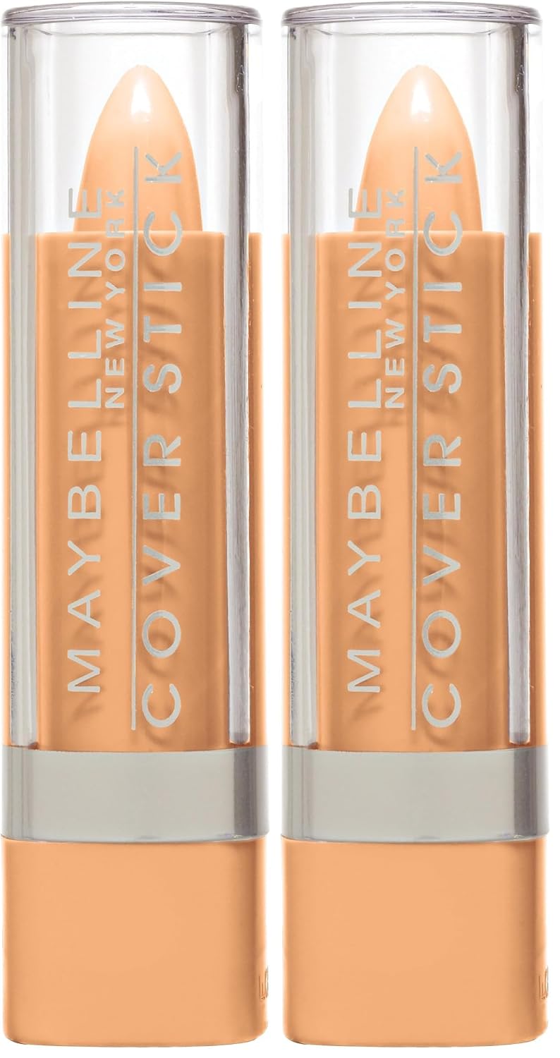 Maybelline New York Cover Stick Corrector Concealer, Ivory, 0.16 oz.