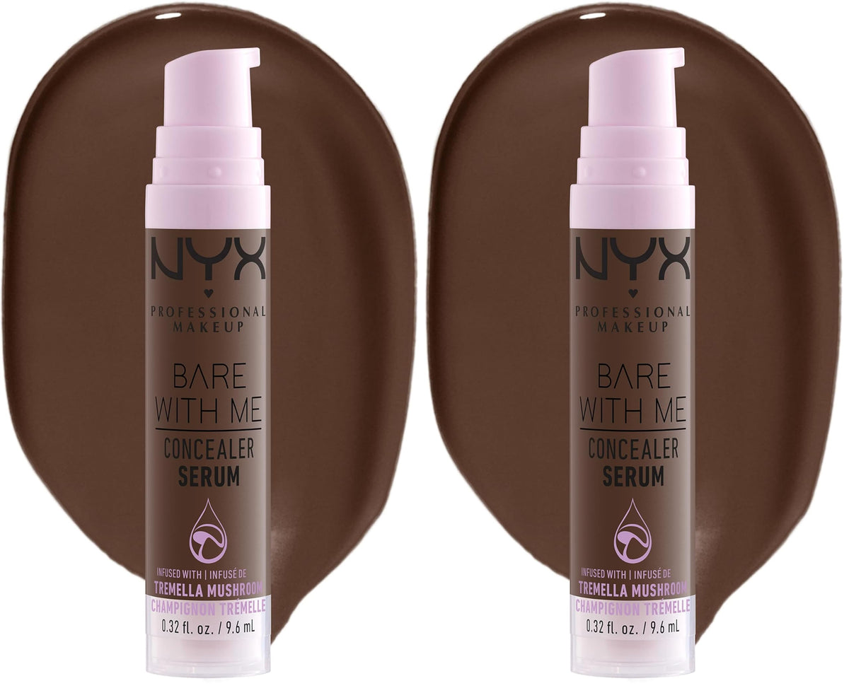 NYX PROFESSIONAL MAKEUP Bare With Me Concealer Serum, Concealer Makeup For Up To 24Hr Hydration - Golden
