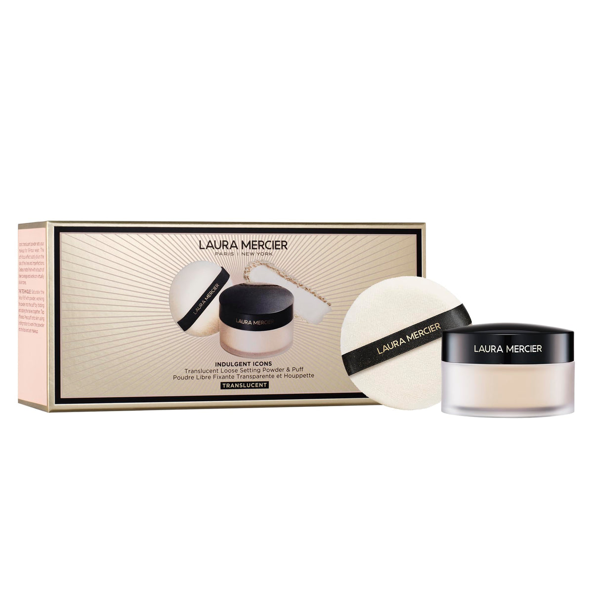 Laura Mercier Translucent Loose Setting Powder, Infused with Vitamins C + E