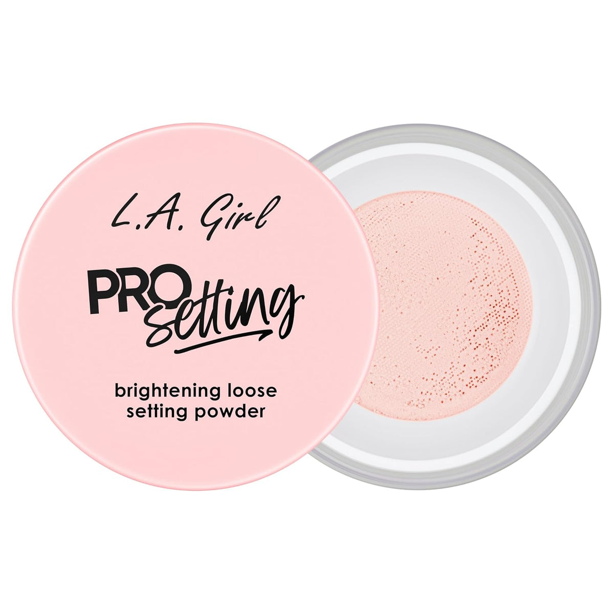 L.A. Girl Pro.Setting Brightening Loose Setting Powder, Soft Pink GLP736