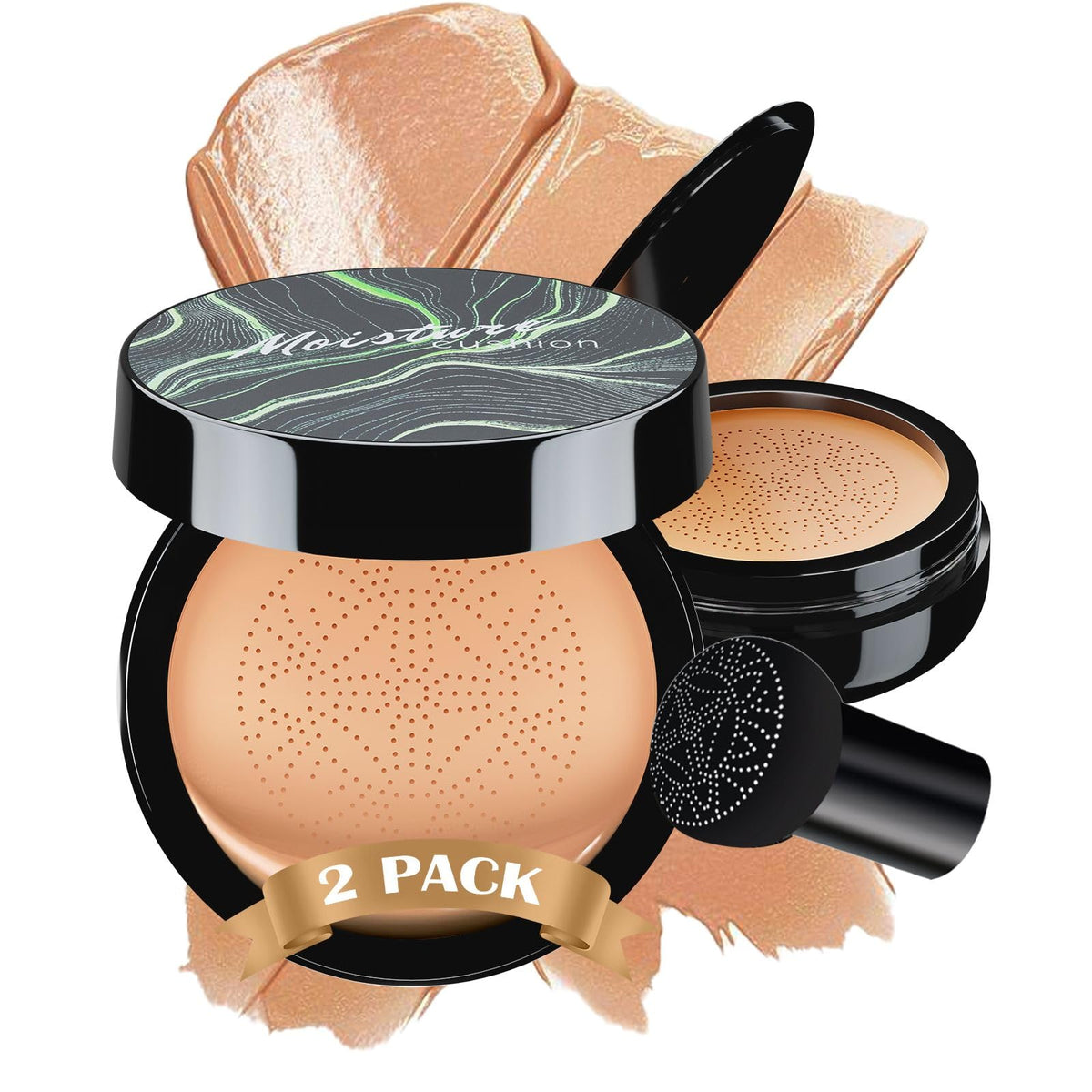 Cushion Foundation Concealer Full Coverage CC Cream, Medium