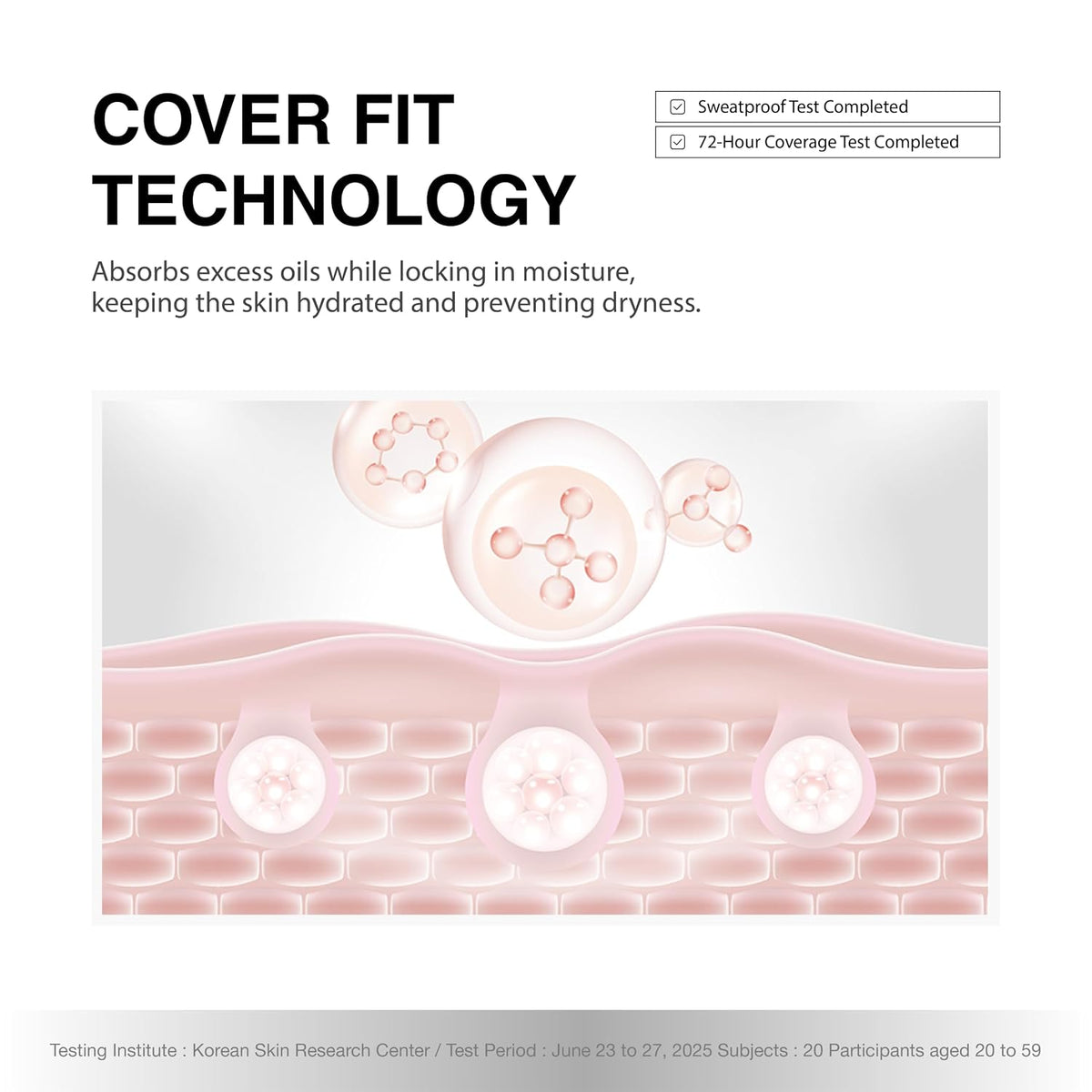 VIDIVICI Black Perfection Cover Fit Cushion | Flawless Slim Coverage Cushion Foundation, Korean Makeup, Sweat-Resistant, Semi-Matte Finish, Long-Lasting, Bulidable, 0.45 Oz. (No. 40NC Sienna)