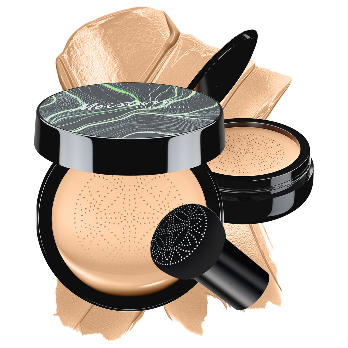 Cushion Foundation Concealer Full Coverage CC Cream, Medium