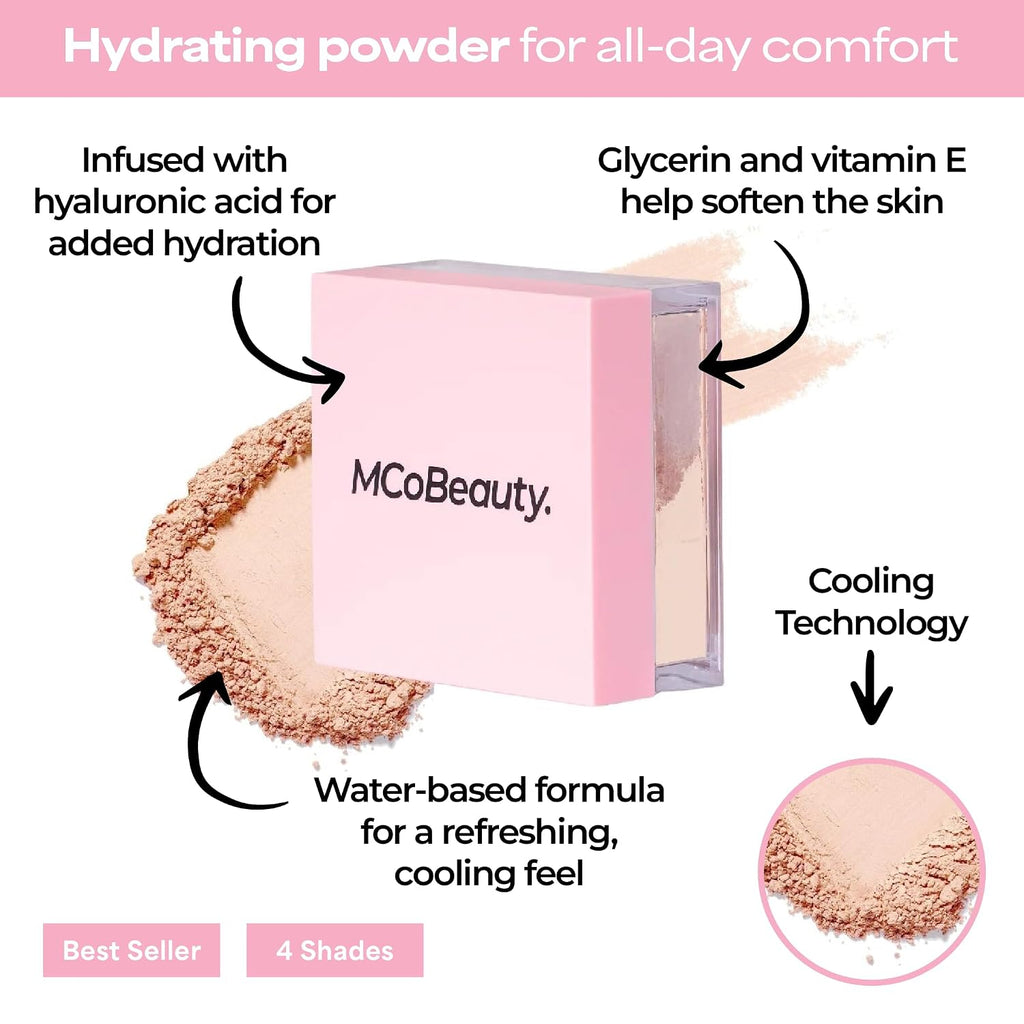 MCoBeauty Loose Powder Cool & Set - Light Setting Powder