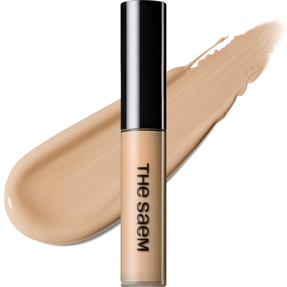 THESAEM Cover Perfection Tip Concealer 0.2 fl.oz. - 2.0 Rich Beige Warm Beige for Deep Skin Tone 23 - High Coverage Long Lasting Concealer - Korean Makeup for Dark Circles & Blemishes