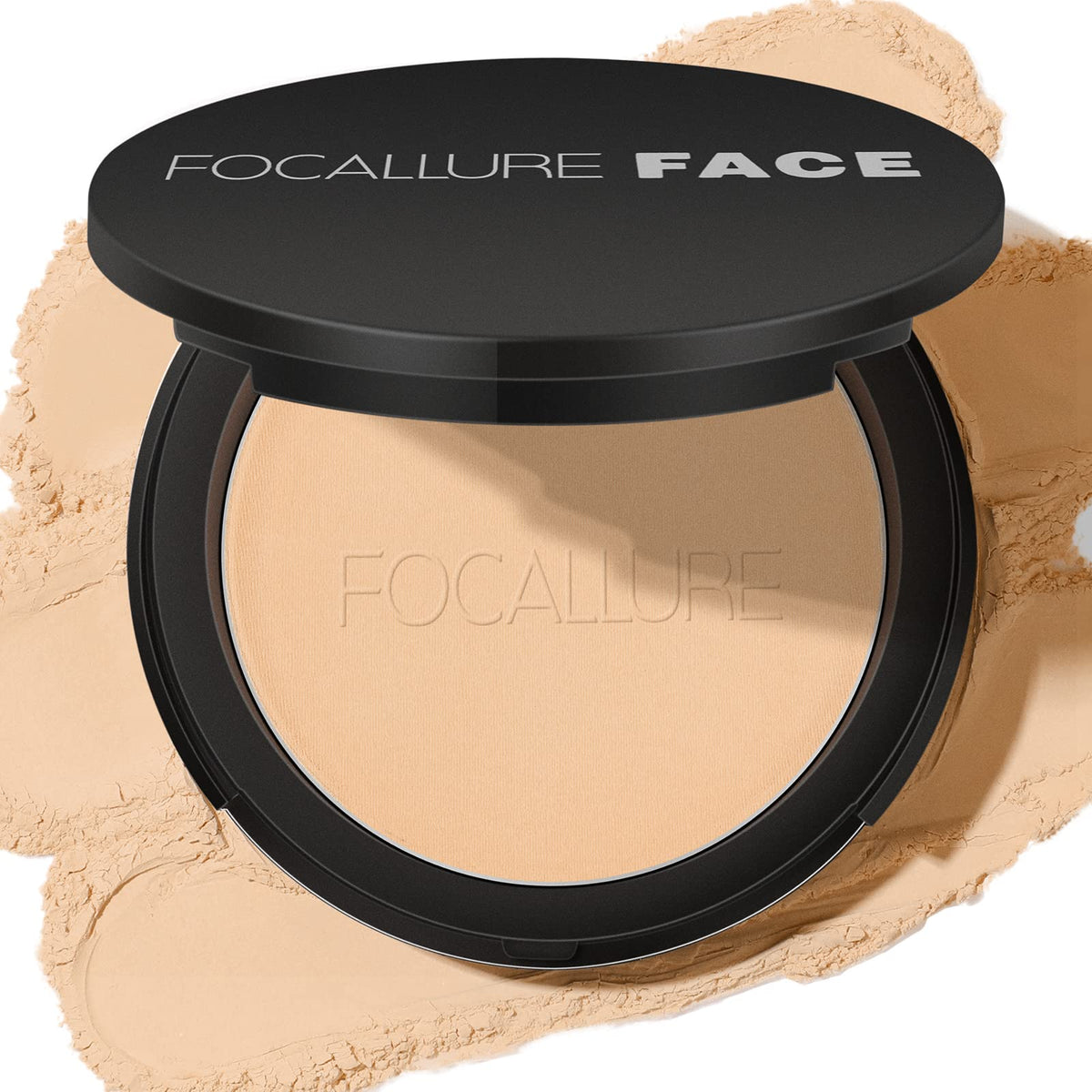 FOCALLURE Oil Control Loose Face Powder - Minimizes Pores & Shine, Natural
