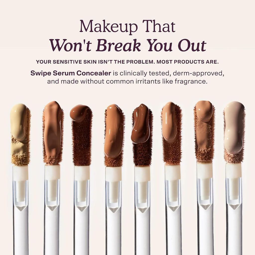 Tower 28 Swipe Serum Hydrating Concealer, 2.0 Fair/Neutral Cool (0.22 oz)