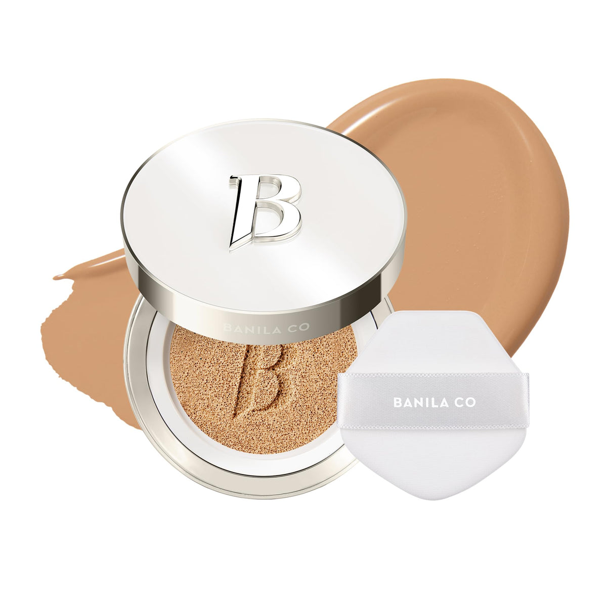 BANILA CO Covericious Cover Cushion - Long-Wear Matte, 19C LIGHT (0.49 oz)