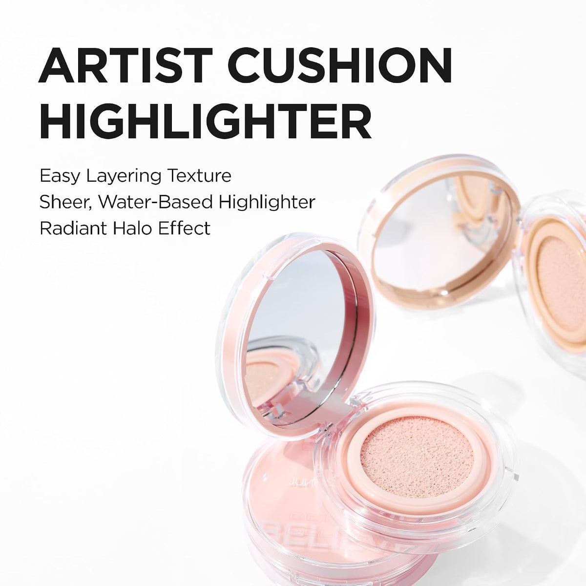 Korean Makeup Artist Cushion Highlighter (Halo Gleam)