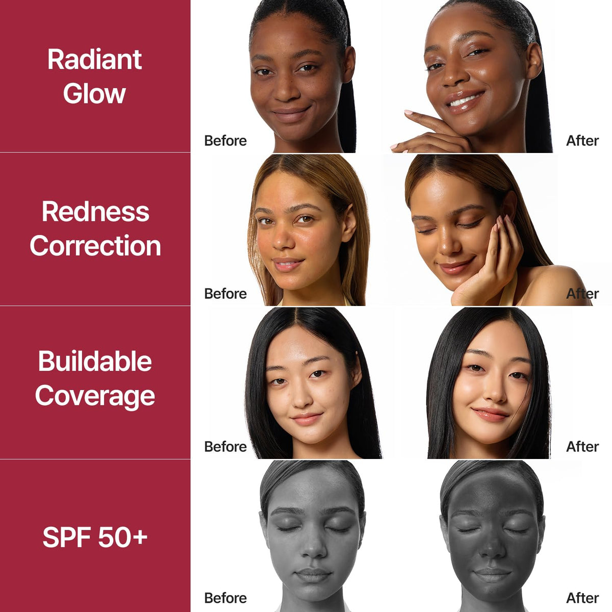[MINI SIZE] AGE20'S Signature Essence Pact | 17N | Vegan Korean Cushion Foundation | Pack of 1 | Cream Foundation, Dewy & Glow Finish, Natural Coverage, SPF 50+ | 0.14 oz