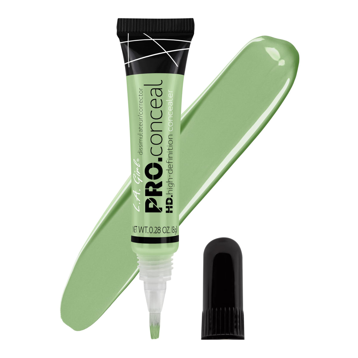 L.A. Girl Pro Conceal HD Concealer, Light Yellow Corrector, 0.28 Ounce (GC995)