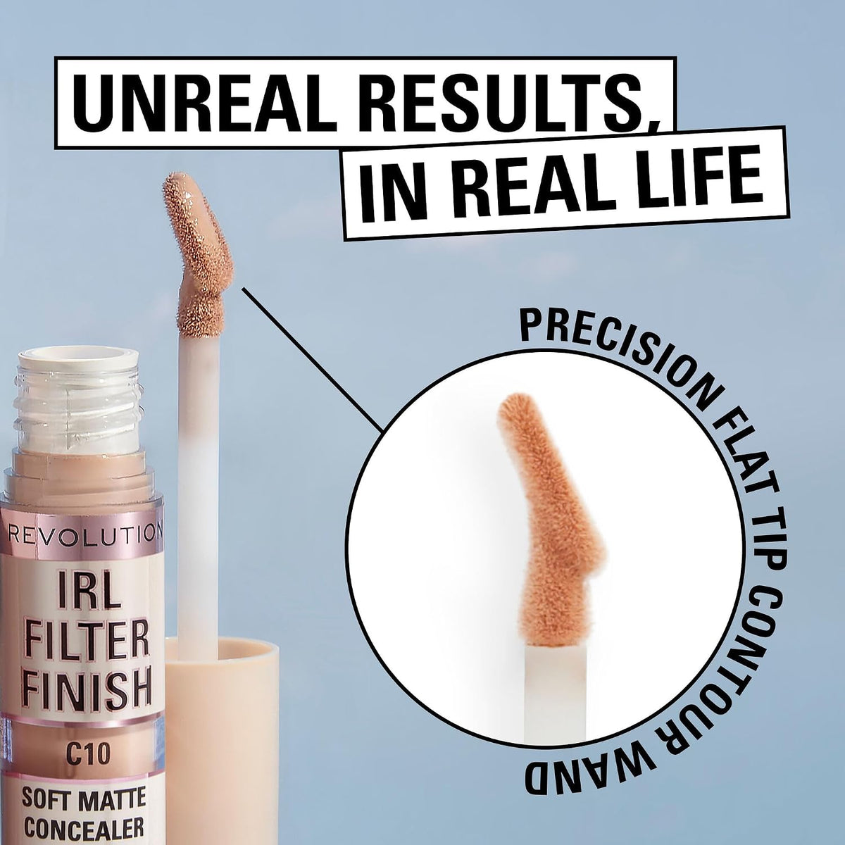 Revolution IRL Filter Finish Concealer, C2