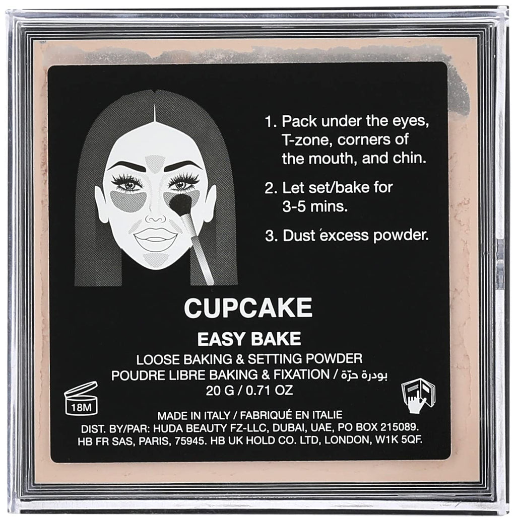 HUDA BEAUTY Easy Bake Loose Baking & Setting Powder Cupcake