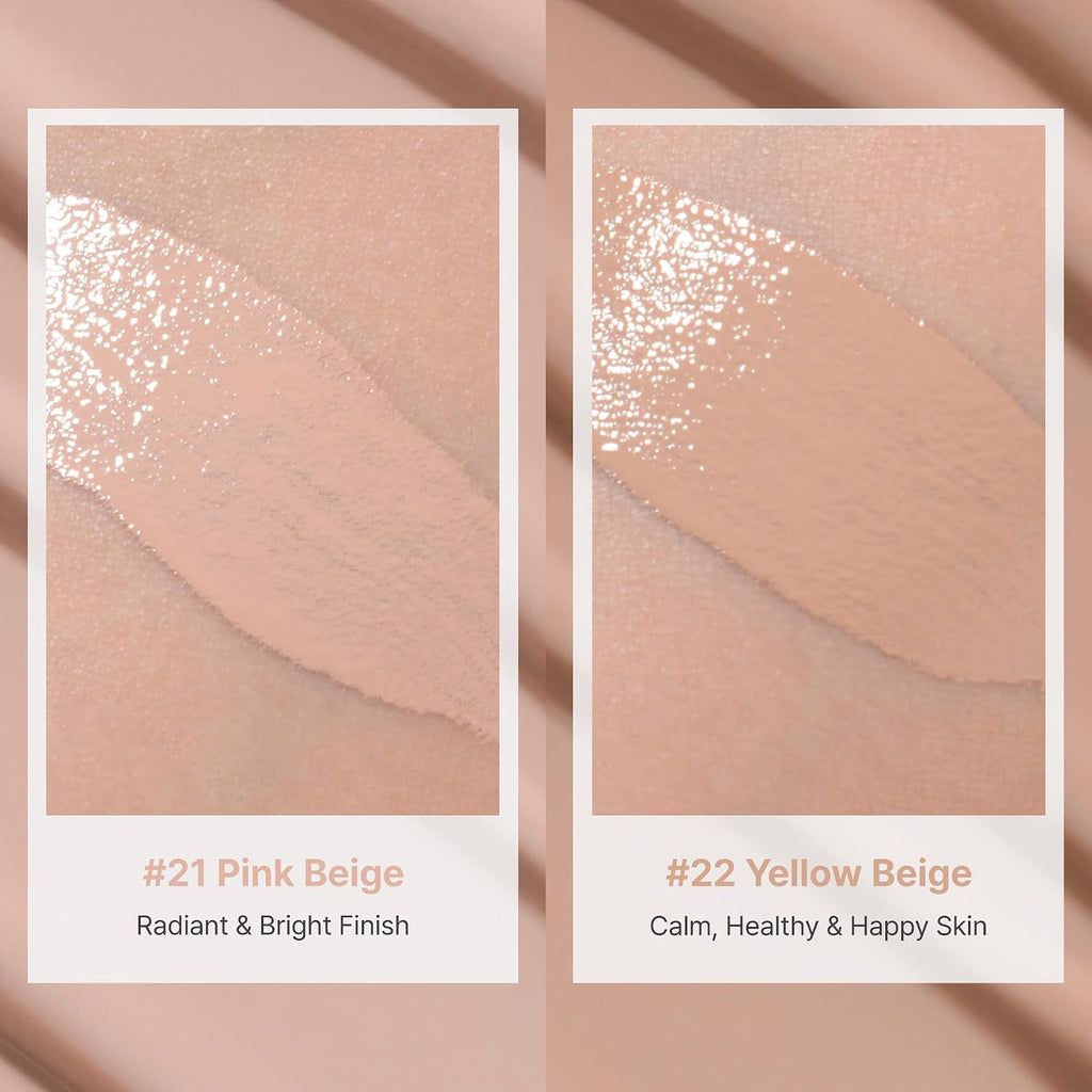 TROIAREUKE Seoul Bridal Cushion Foundation(22,Yellow Beige), Korean Cushion
