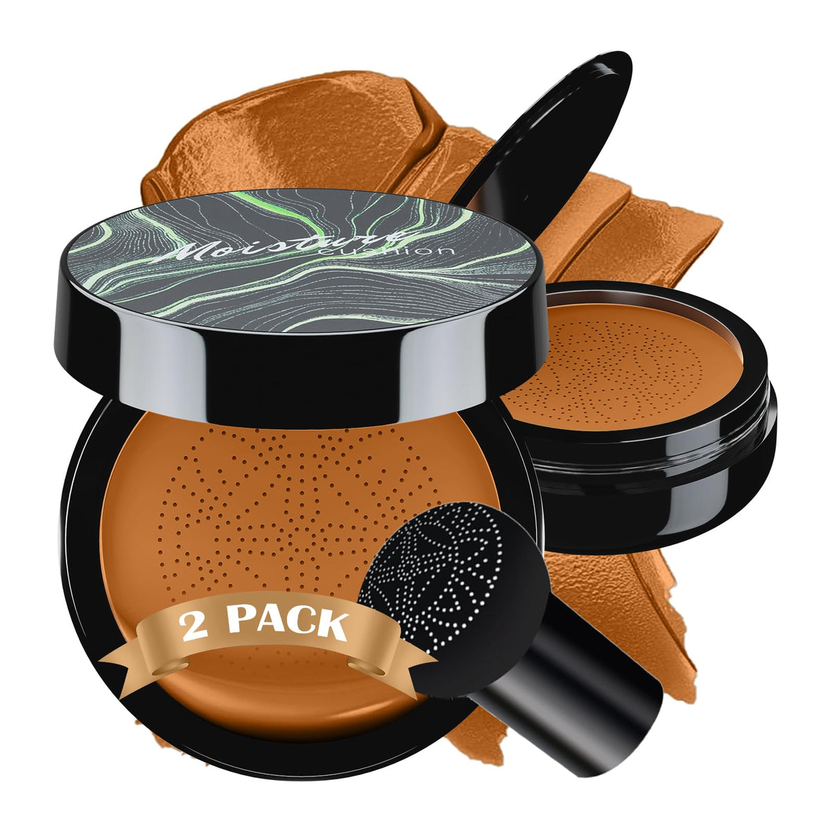 Cushion Foundation Concealer Full Coverage CC Cream, Medium